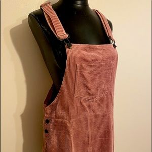 SOLD: Corduroy Overall Skirt